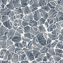  Seamless abstract organic shape pattern for print. High quality illustration. Small broken pieces or shards arranged neatly into an attractive trendy texture. Seamless repeat raster jpg swatch.
