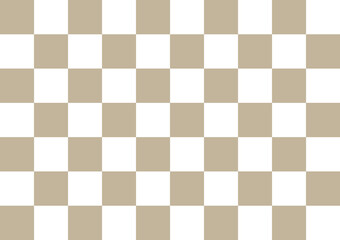 Wall Mural - brown checkerboard background for modern design concept art use