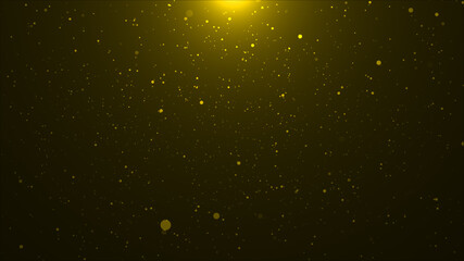 Wall Mural - Gold particle flare background for background concept