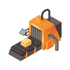 Wall Mural - Assembly Line Icon