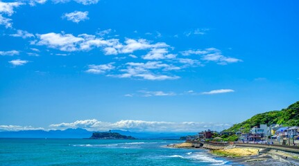 Wall Mural - 湘南　江ノ島