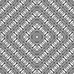 Poster - Design seamless decorative lacy pattern