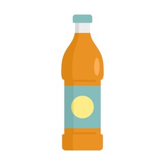 Poster - Soda beverage icon flat isolated vector