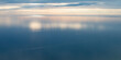 Aerial of Lake Michigan Abstract Sunset Sky