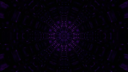 Wall Mural - A 3D rendering of a dark bottomless abyss moving further into the darkness on a loo