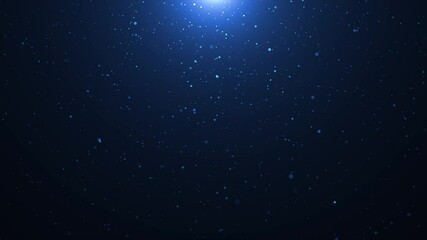 Wall Mural - ฺฺBlue particle flare background for background concept