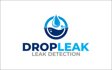 Wall Mural - Illustration graphic vector of water leak detection service Logo Design template-10