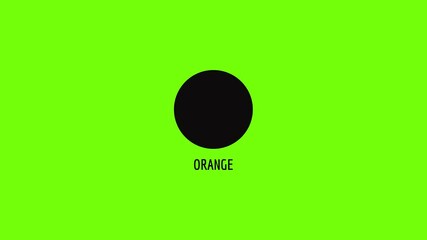 Poster - Orange icon animation