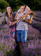 © Xalanx - Happy family in lavender field
