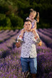 © Xalanx - Father and daughter in the lavender field