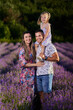 © Xalanx - Happy family in lavender field
