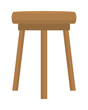wooden stool icon
