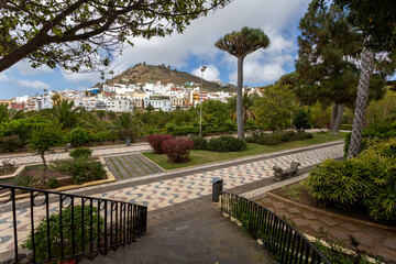 Poster - Parque Arucas in the town of Arucas, Gran Canaria