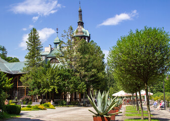 Wall Mural - Park zdrojowy w Świeradowie Zdroju