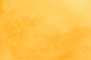 Bright yellow plastered textured background