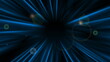 Dark blue abstract smooth rays background