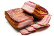 Whole Smoked pork bacon