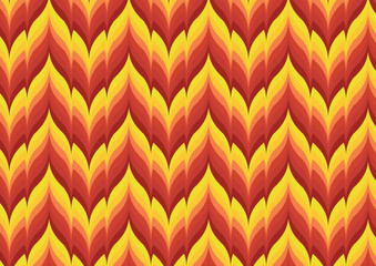 Wall Mural - linear vector pattern, repeating abstract floral, colorful of leaf or flower, floral. graphic clean 