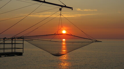 Canvas Print - Alba sul mare