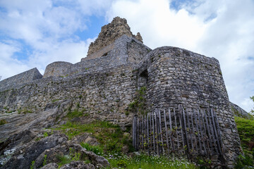 Wall Mural - Old stone ruins of Smlednik castle