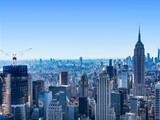 Fototapeta  - ニューヨーク　マンハッタンの摩天楼