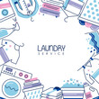 laundry service frame