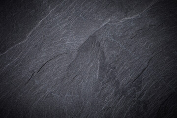 Wall Mural - Dark grey and black slate background or texture