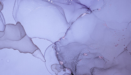  Purple Liquid Paint. Grey Luxury Acrylic Oil