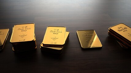 1 Oz Gold Bars