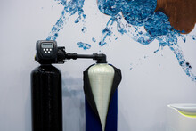 Two-stage Water Softening System. Water Purification System