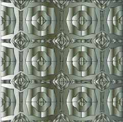 
Silver metallic gradient with repeat Pattern . Abstract metallic background.