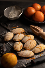 Canvas Print - Nice shot of pastry preparation ingredients