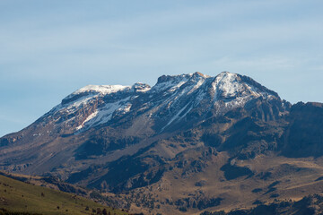 Wall Mural - A mesmerizing view of the Iztaccihuatl volcano in Mexico