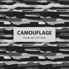 Wall Mural - Military and army camouflage seamless pattern