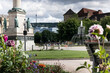 Schlossplatz mit Fernsehturm im Sommer