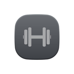 Sticker - dumbbell - Sticker