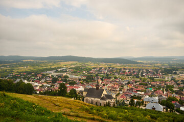  panorama Chęcin 