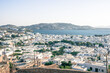 widok na greckie miasto