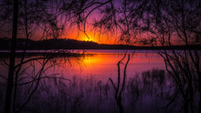 Sunrise Wamberal Lagoon Purple Hue