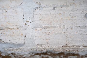 Sticker - Old whitewashed wall texture