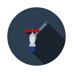 Sticker - Icon Of Wrench And Faucet