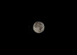 Foto scattata alla luna piena a Pasturana (AL).