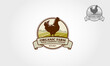 Organic Farm Vector Logo Illustration. Excellent Chicken and Poultry Farm logo template.