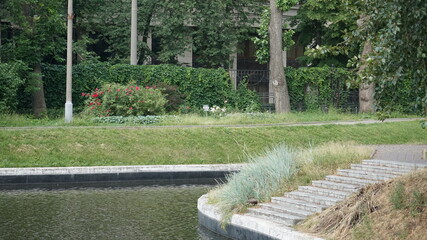 Wall Mural - path in the park