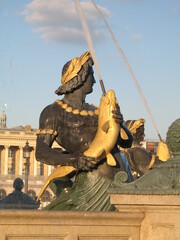 Canvas Print - Fontaines de la Concorde