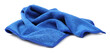 © New Africa - Clean blue microfiber cloth isolated on white