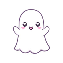 cute-halloween-ghost-art-print-free-stock-photo-public-domain-pictures