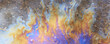 multicolored spot gasoline abstract background, abstract oil spill on water