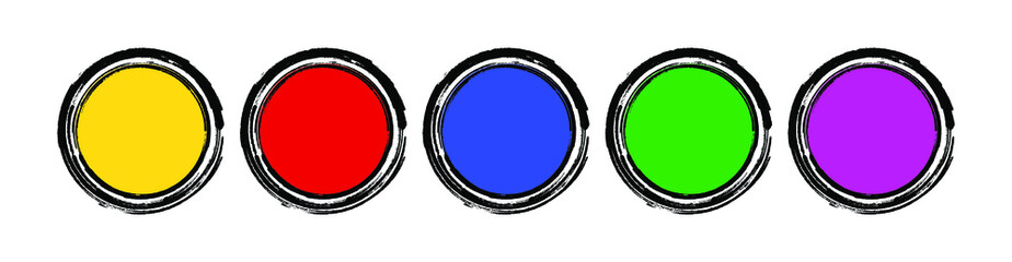 Sticker - color buttons