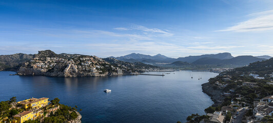 Canvas Print - Bay of Port Andratx on Mallorca